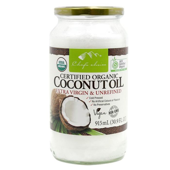 Organic Extra Virgin Coconut Oil 915ml