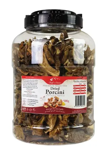 Chefs Choice Dried Porcini Mushrooms 500g