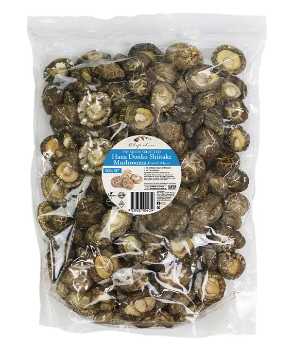 Chef's Choice Whole Shiitake Mushroom Hana-Donko 500g