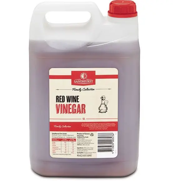 Sandhurst Red Wine Vinegar 5L