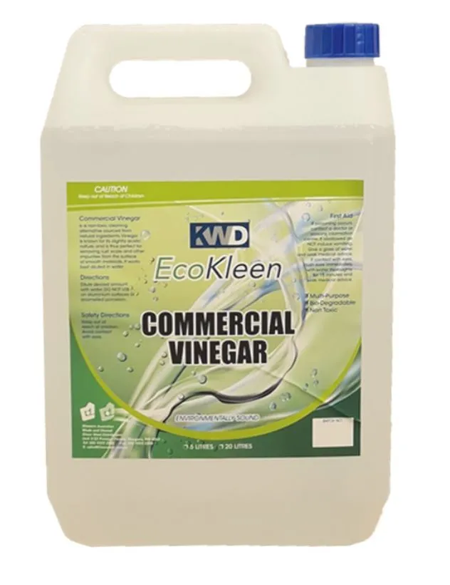 EcoKleen White Commercial Vinegar 5L KWD