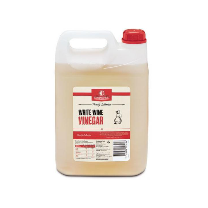 Sandhurst White Wine Vinegar 5L