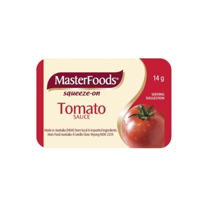 M/F Squeeze on Tomato Sauce P/C 100x14g