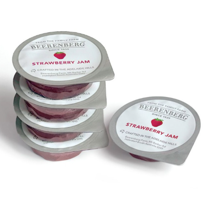 Jam Strawberry P/C 14gm x 120pcs - Beerenberg