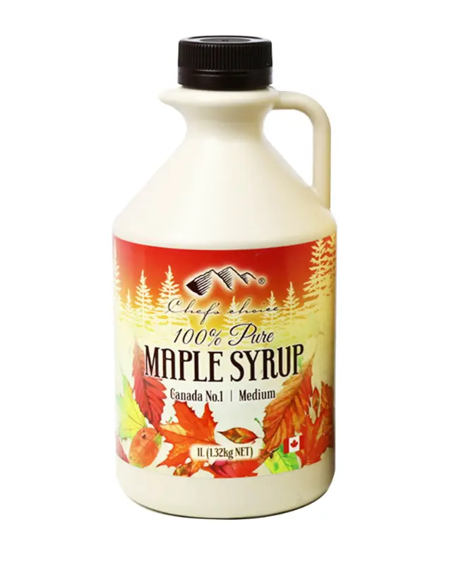 Chefs Choice 100% Pure Maple Syrup 1L