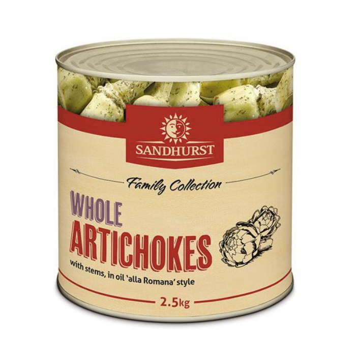 Sandhurst Artichoke Hearts 2.5kg