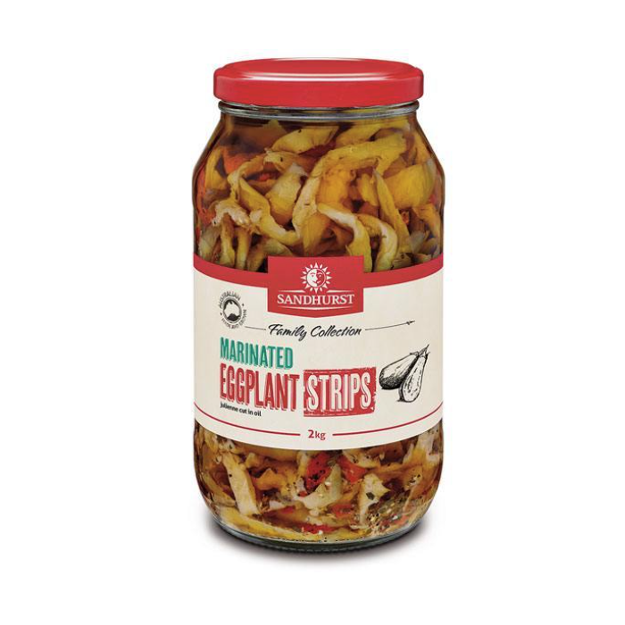 Sandhurst Marinated Eggplant Strips 1.9kg