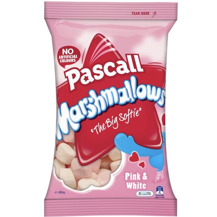 Marshmallows Mixed Pascal 280g