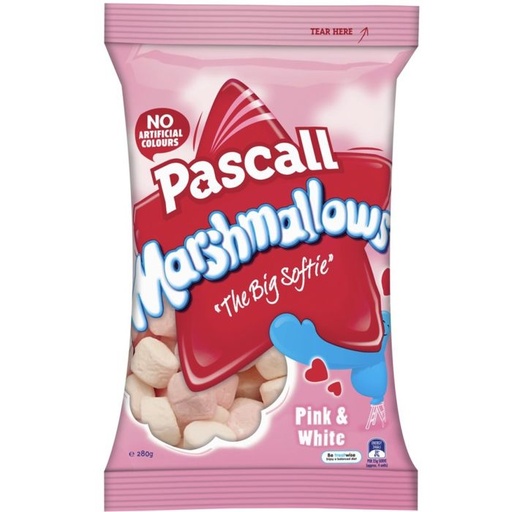 Marshmallows Mixed Pascal 280g