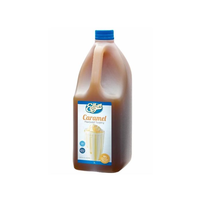Edlyn Caramel Flavoured Topping 3L