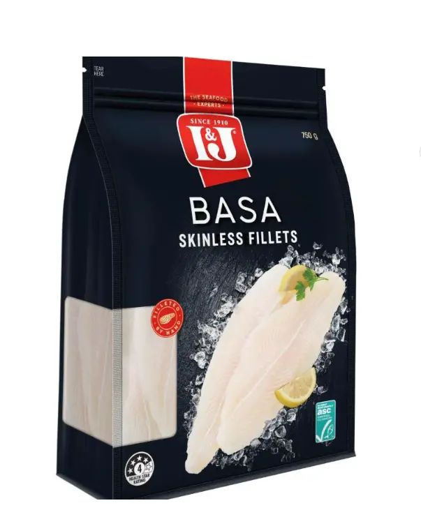 I&J (53106A) Premium Basa Fillets (170/225) 5kg