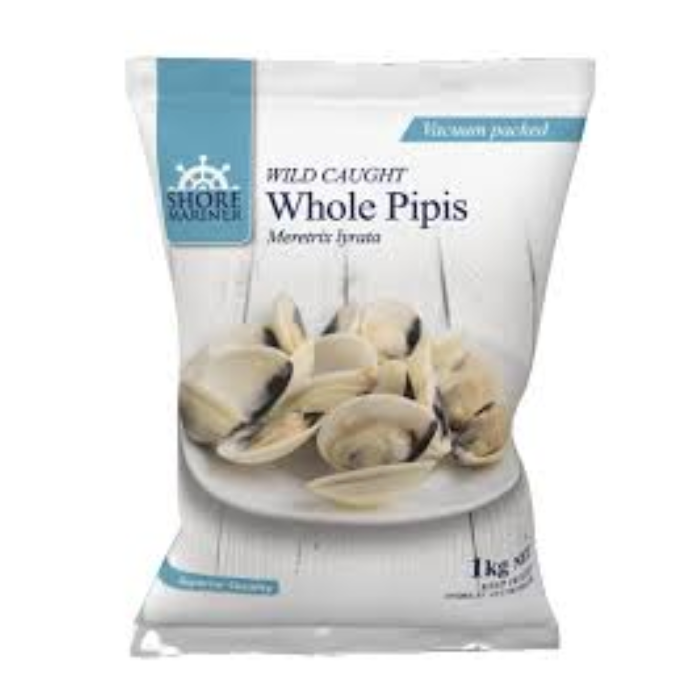 Shore Mariner Whole Clam/Pipis 40/60 1kg