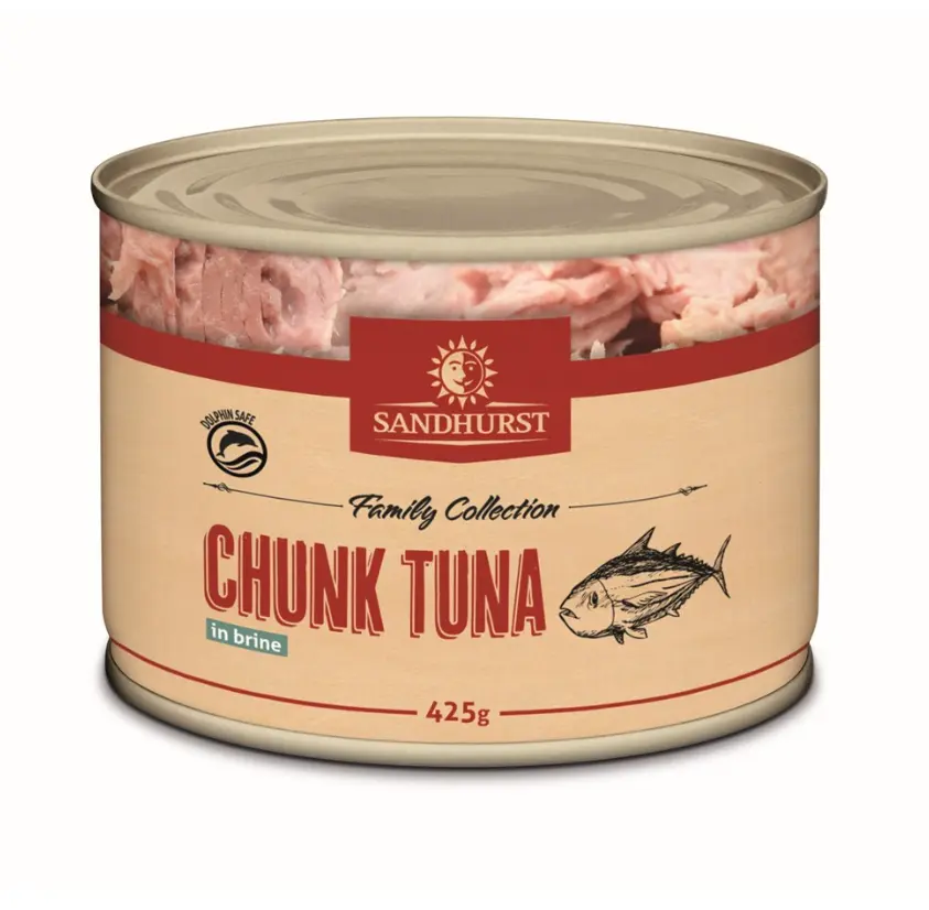 Sandhurst Tuna Chunk In Brine 425g