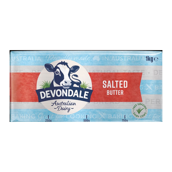 Devondale Salted Butter 1kg