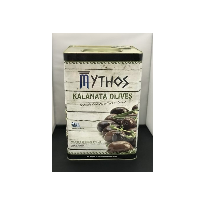 Mythos Kalamata Olives Halves 10kg