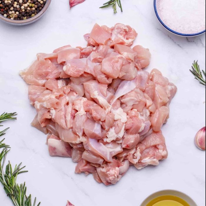 Chicken (11321) Diced Maryland Skin Off 2cmx2cm 1kg