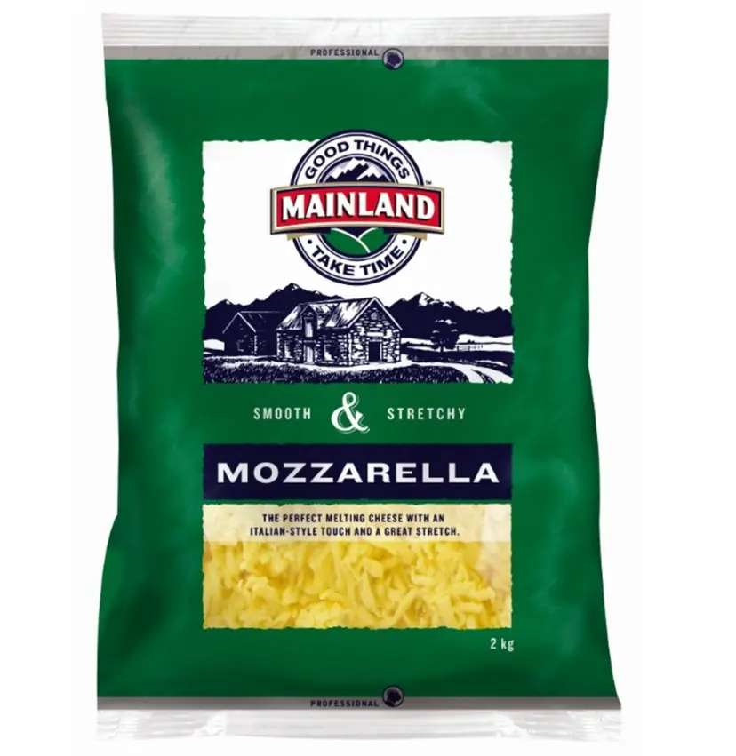 Mainland Mozzarella Shredded 2kg
