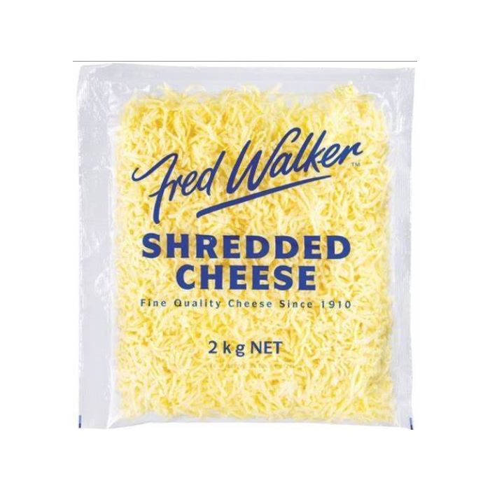 Fred Walker Tasty Shredded Cheddar 2kg