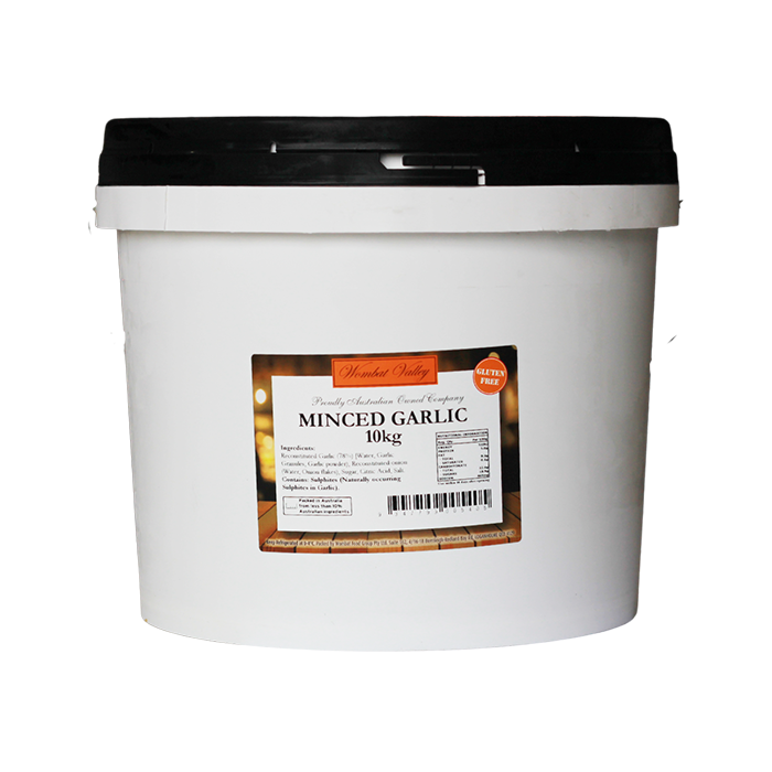 Wombat Valley Minced Garlic 10kg