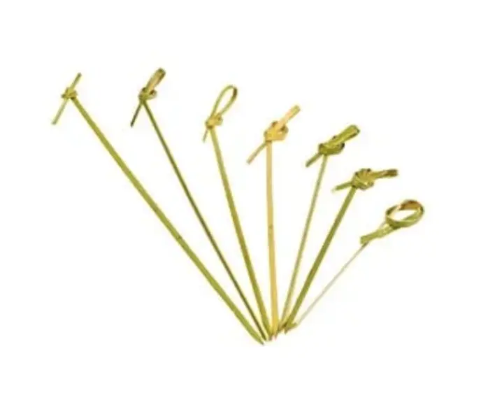Bamboo Skewers Looped 6cm x 250pcs