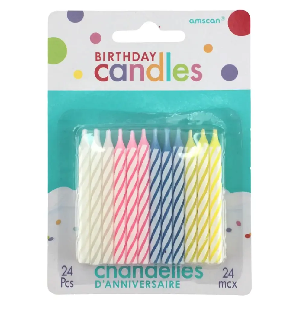 Candles Birthday 24 Pack