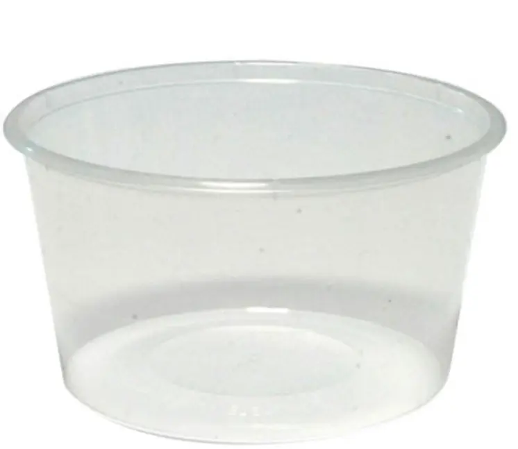 Container Round(C-PP0612) PP Freezer Grade 250ml x 50pcs - Capri