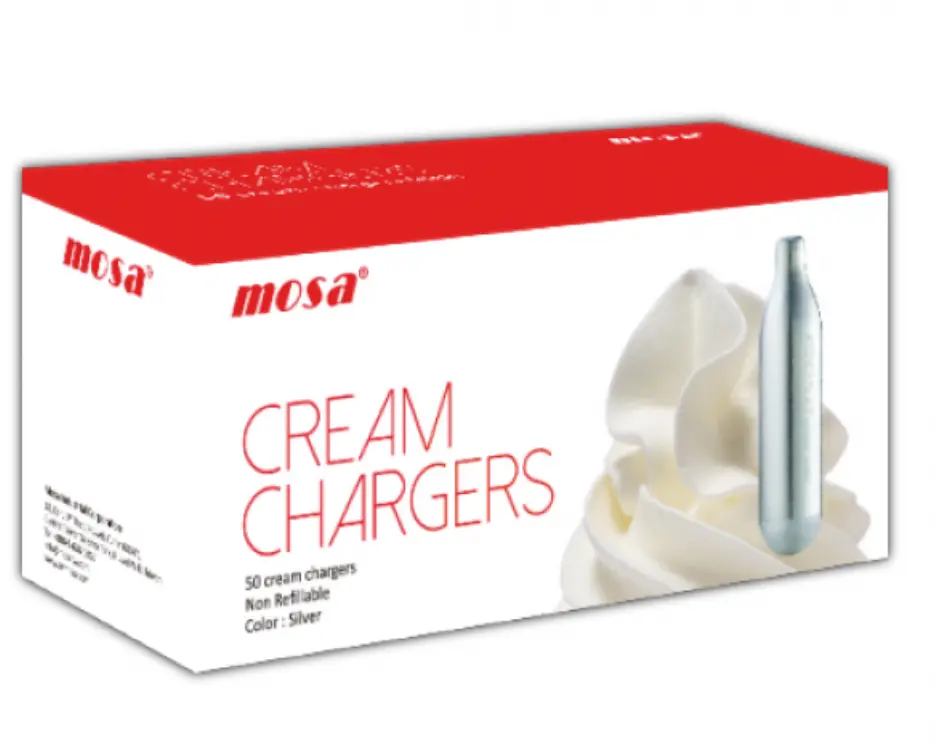 Cream Charger N2O 50 Pack x 8g