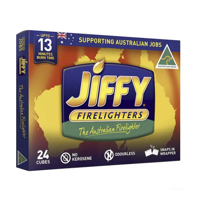 Jiffy Fire Lighters 24's x 12pkts