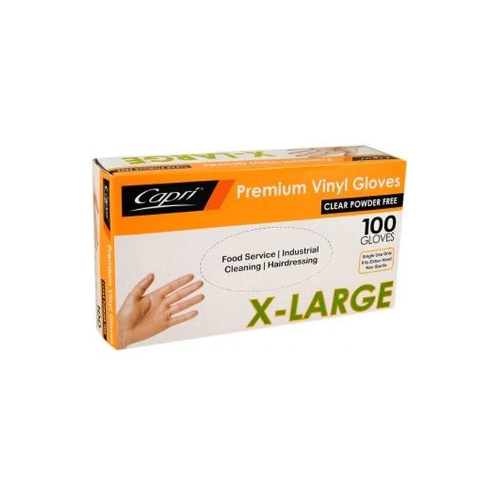 Gloves (C-GV0016) Powder Free Extra Large 100pcs