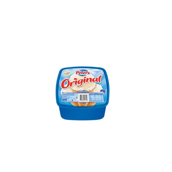 Peters Vanilla Ice Cream 4L