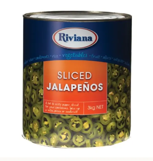 Riviana Sliced Jalapeno Peppers A10