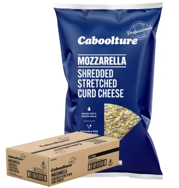 Caboolture Shredded Mozzarella 2x6kg
