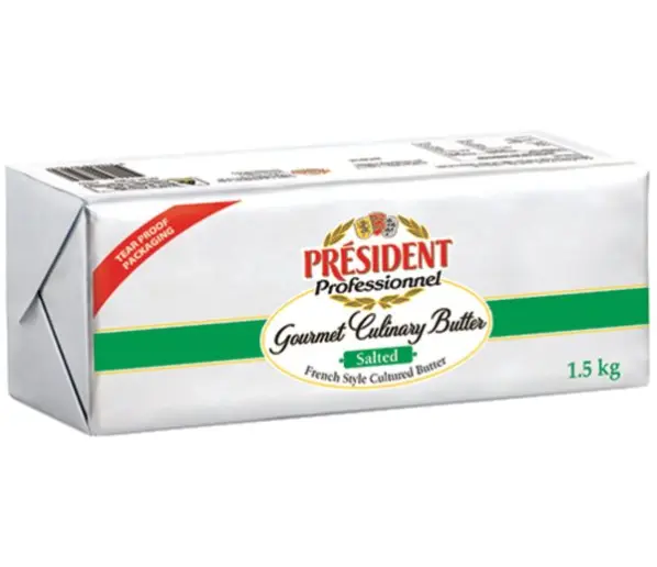 President Cultured Salted Butter 1.5kg