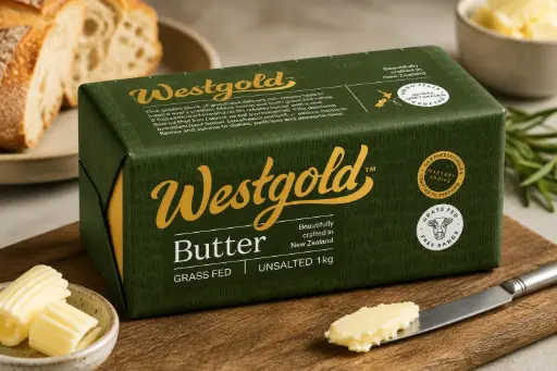 Westgold Unsalted Butter 1kg