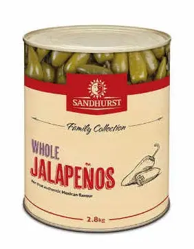 Sandhurst Whole Jalapeno Peppers A10