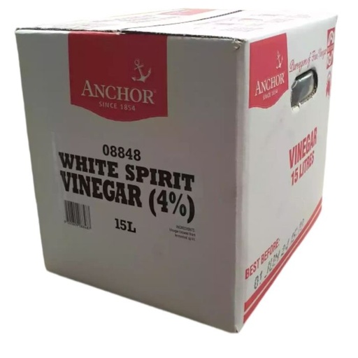 White Spirit Vinegar 4% 15 ltr - Anchor