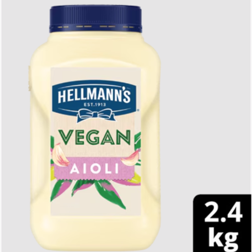 Hellmann's Vegan Aioli G/F 2.4kg