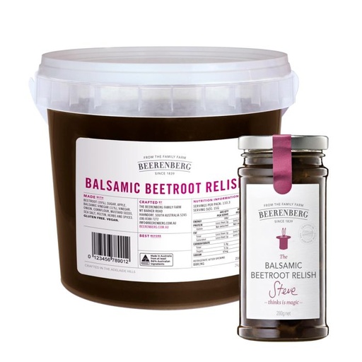 Beerenberg Balsamic Beetroot Relish 2kg 