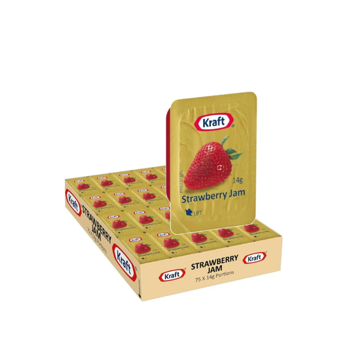 Strawberry Jam Portions 14grx75 - Kraft