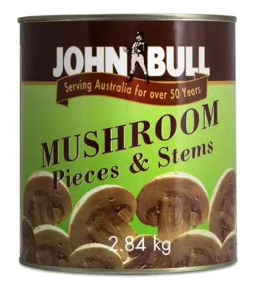 John Bull Mushrooms Pieces & Stems A10