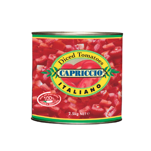 Tomatoes Diced 2.5Kg - Capriccio