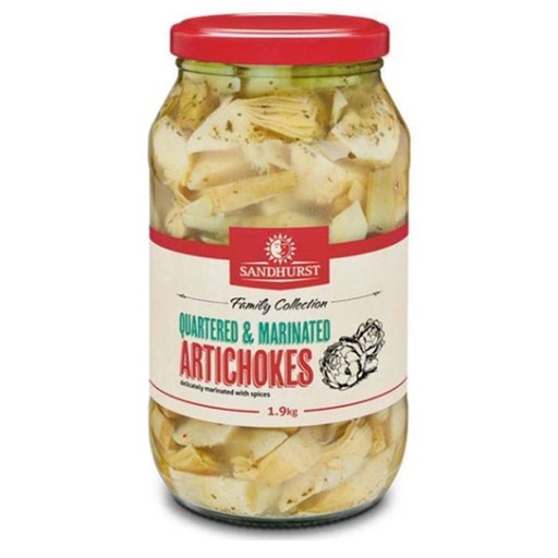 Sandhurst Marinated Artichoke quartered 1.9 kg
