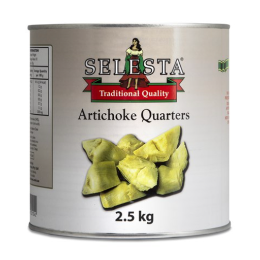 Selesta Artichoke Qtrs 2.5kg
