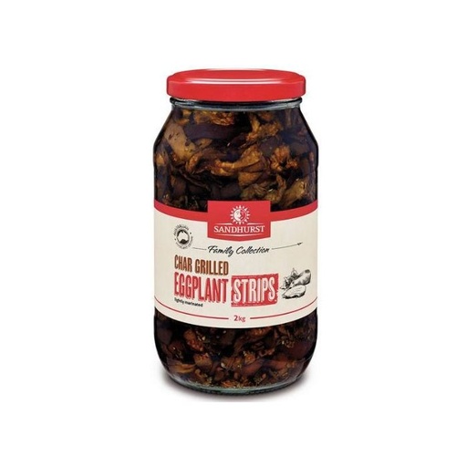 Char Grilled Eggplant Strips 2kg