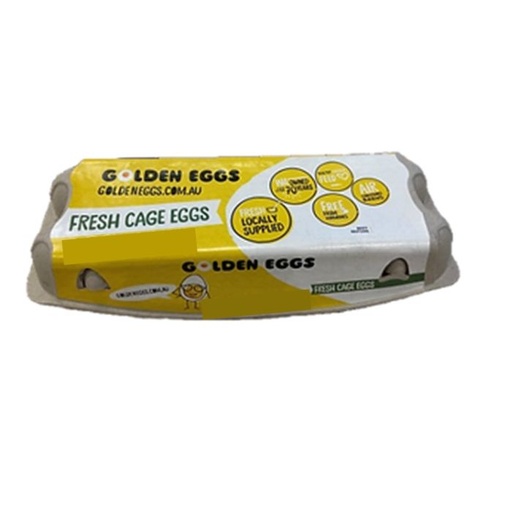 Eggs Caged 700g(Retail Pack) - Golden Eggs
