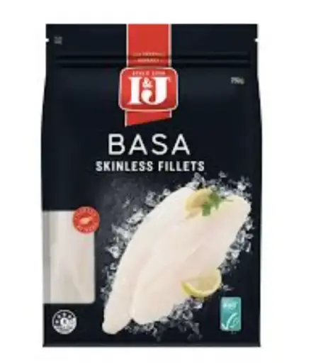 I&J (53106A) Premium Basa Fillets (170/225) 5kg
