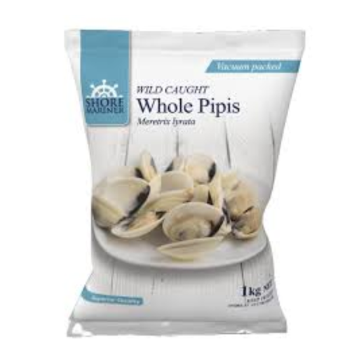 Shore Mariner Whole Clam/Pipis 40/60 1kg