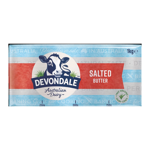 Devondale Salted Butter 1kg