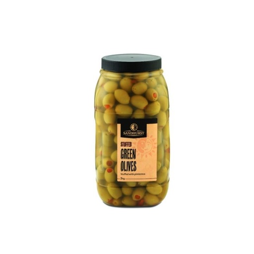 Sandhurst Green Stuffed Olives 2kg