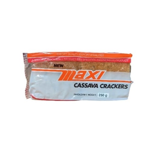 Cassava Crackers 250gr